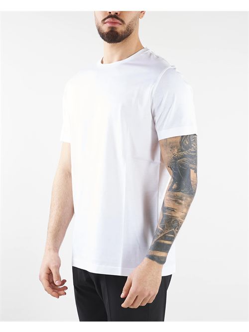 T-shirt basic in filo di Scozia Alessandro Dell'Acqua ALESSANDRO DELL'ACQUA | T-shirt | AD0960PT173210